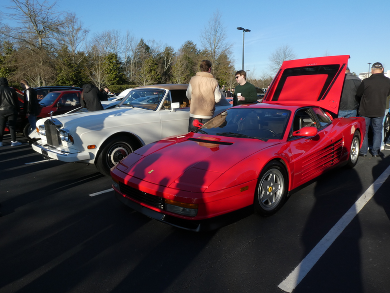Intact Ferrari keeping high class company